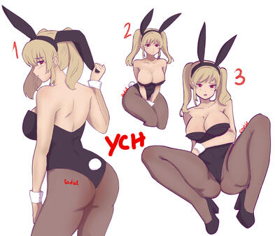 Bunny suit collage page: $200